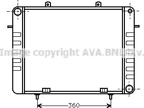 Prasco OL2038 - Radiator, racire motor aaoparts.ro