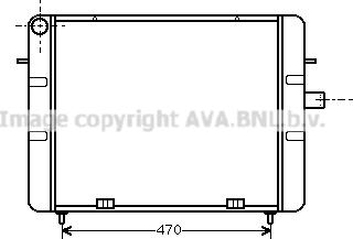 Prasco OL2079 - Radiator, racire motor aaoparts.ro
