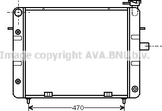 Prasco OL2078 - Radiator, racire motor aaoparts.ro