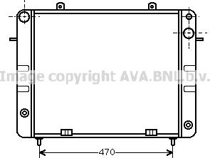 Prasco OL2152 - Radiator, racire motor aaoparts.ro