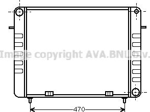Prasco OL2100 - Radiator, racire motor aaoparts.ro