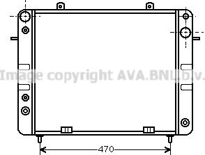 Prasco OL2101 - Radiator, racire motor aaoparts.ro