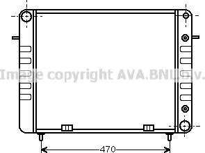 Prasco OL2102 - Radiator, racire motor aaoparts.ro