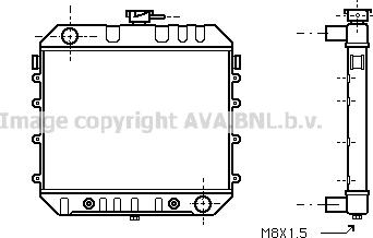 Prasco OL2234 - Radiator, racire motor aaoparts.ro