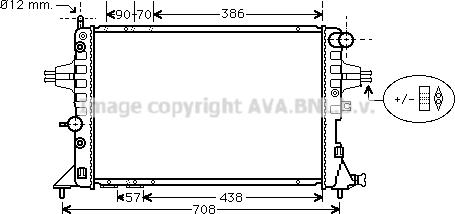 Prasco OLA2329 - Radiator, racire motor aaoparts.ro