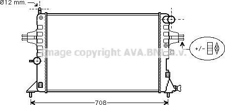 Prasco OLA2296 - Radiator, racire motor aaoparts.ro