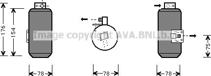 Prasco OLD292 - Uscator,aer conditionat aaoparts.ro