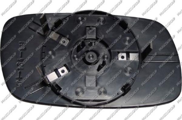 Prasco OP0157523 - Sticla oglinda, oglinda retrovizoare exterioara aaoparts.ro