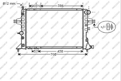 Prasco OP017R002 - Radiator, racire motor aaoparts.ro