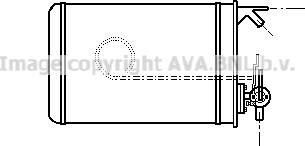 Prasco PE6048 - Schimbator caldura, incalzire habitaclu aaoparts.ro