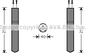Prasco TOD415 - Uscator,aer conditionat aaoparts.ro