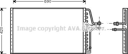 Prasco PT5001 - Condensator, climatizare aaoparts.ro