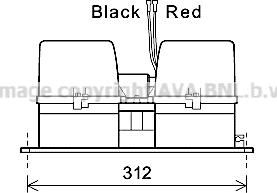 Prasco RE8117 - Electromotor, ventilatie interioara aaoparts.ro