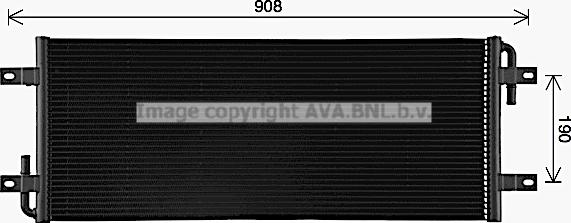 Prasco RE2145 - Radiator, racire motor aaoparts.ro