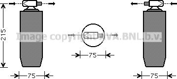Prasco RED056 - Uscator,aer conditionat aaoparts.ro
