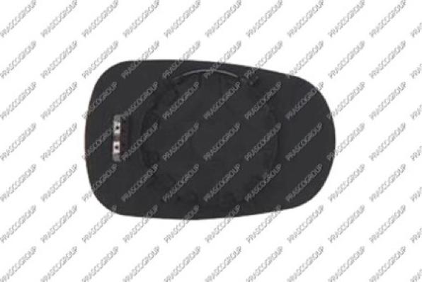 Prasco RN3227503 - Sticla oglinda, oglinda retrovizoare exterioara aaoparts.ro