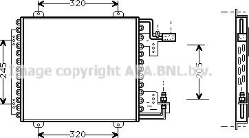 Prasco RT5210 - Condensator, climatizare aaoparts.ro