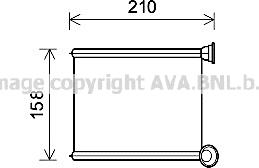 Prasco RT6629 - Schimbator caldura, incalzire habitaclu aaoparts.ro