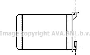 Prasco RT6028 - Schimbator caldura, incalzire habitaclu aaoparts.ro