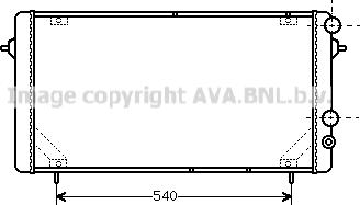 Prasco RT2114 - Radiator, racire motor aaoparts.ro