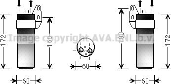 Prasco RTD450 - Uscator,aer conditionat aaoparts.ro