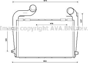 Prasco SC4041 - Intercooler, compresor aaoparts.ro