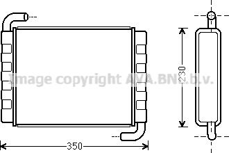 Prasco SC6006 - Schimbator caldura, incalzire habitaclu aaoparts.ro