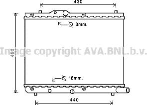 Prasco SZA2122 - Radiator, racire motor aaoparts.ro