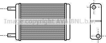 Prasco TO6182 - Schimbator caldura, incalzire habitaclu aaoparts.ro