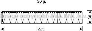 Prasco UVD125 - Uscator,aer conditionat aaoparts.ro