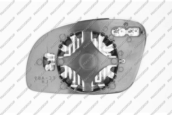 Prasco VG4207513 - Sticla oglinda, oglinda retrovizoare exterioara aaoparts.ro