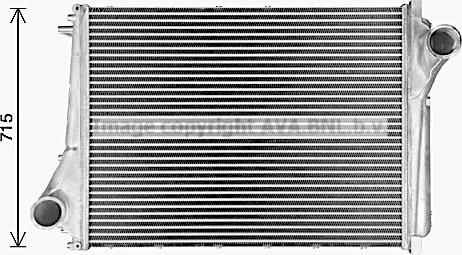 Prasco VL4111 - Intercooler, compresor aaoparts.ro