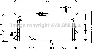 Prasco VN5139 - Condensator, climatizare aaoparts.ro