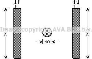 Prasco VND304 - Uscator,aer conditionat aaoparts.ro