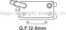 Prasco VO3170 - Radiator racire ulei, cutie de viteze automata aaoparts.ro