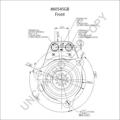 Prestolite Electric 860545GB - Starter aaoparts.ro