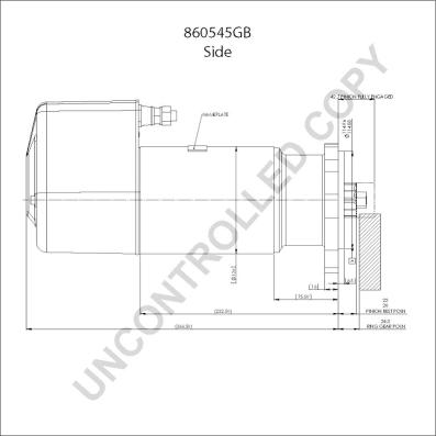 Prestolite Electric 860545GB - Starter aaoparts.ro