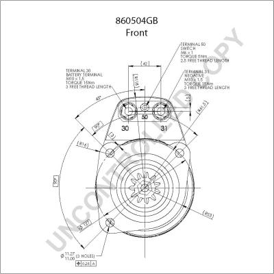Prestolite Electric 860504GB - Starter aaoparts.ro
