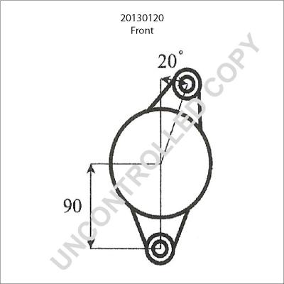 Prestolite Electric 20130120 - Generator / Alternator aaoparts.ro