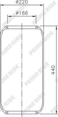 Prime-Ride 8028 - Burduf, suspensie pneumatica aaoparts.ro