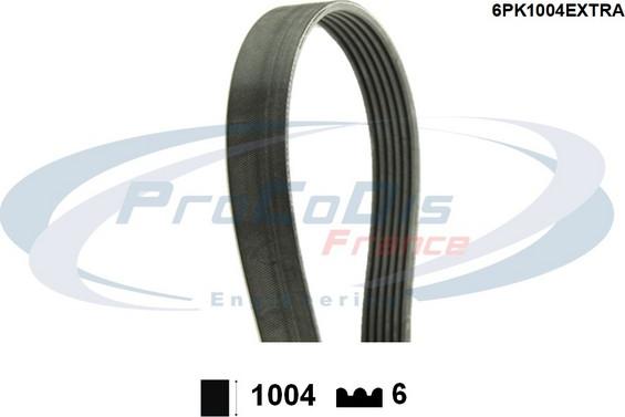 Procodis France 6PK1004EXTRA - Curea transmisie cu caneluri aaoparts.ro