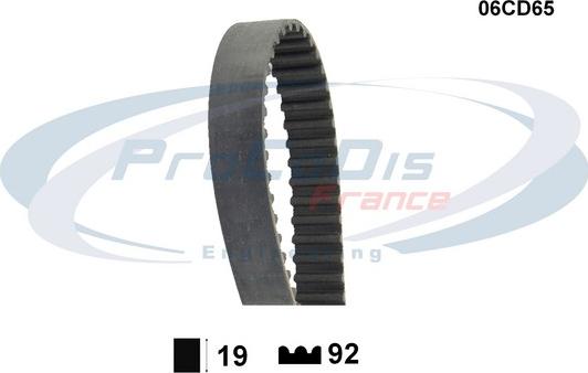 Procodis France 06CD65 - Curea de distributie aaoparts.ro