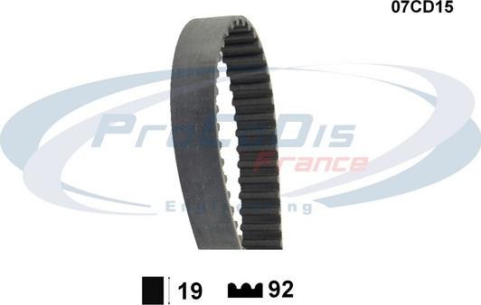 Procodis France 07CD15 - Curea de distributie aaoparts.ro