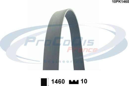 Procodis France 10PK1460 - Curea transmisie cu caneluri aaoparts.ro