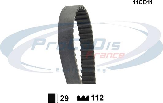 Procodis France 11CD11 - Curea de distributie aaoparts.ro