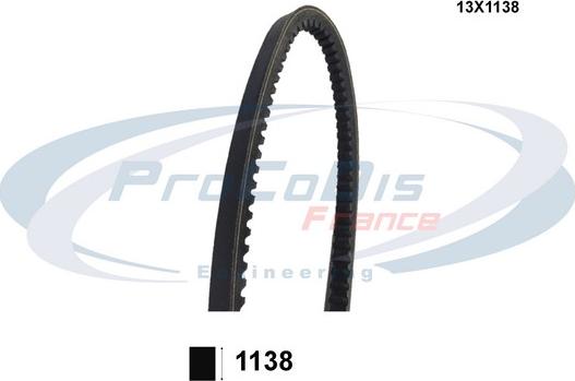 Procodis France 13X1138 - Curea transmisie aaoparts.ro