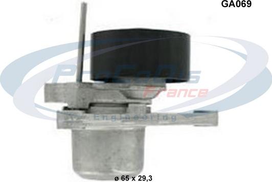 Procodis France GA069 - Rola ghidare / conducere, curea transmisie aaoparts.ro