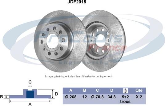Procodis France JDF2018 - Disc frana aaoparts.ro