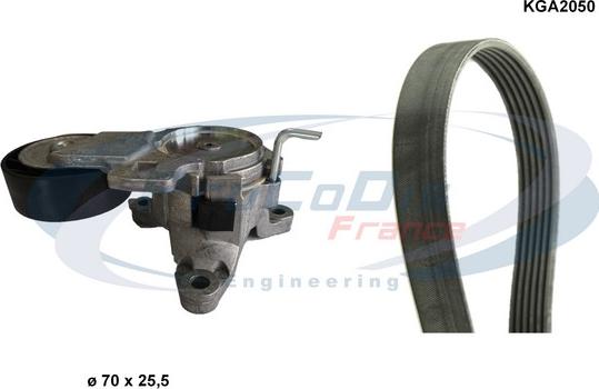Procodis France KGA2050 - Set curea transmisie cu caneluri aaoparts.ro