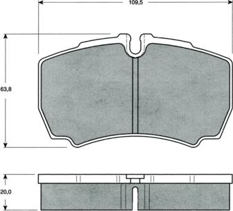 Procodis France PF1511 - Set placute frana,frana disc aaoparts.ro